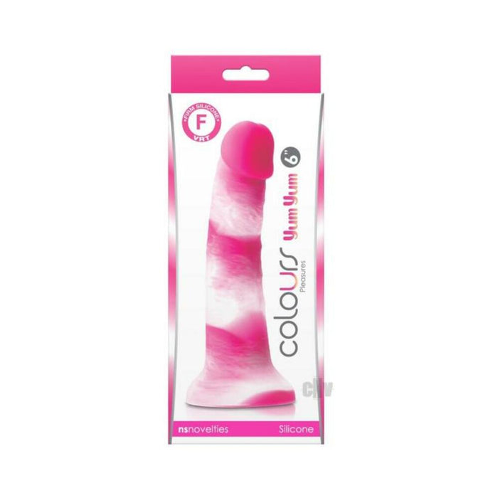 Colours Pleasures Yum Yum 6'' Dildo - Pink