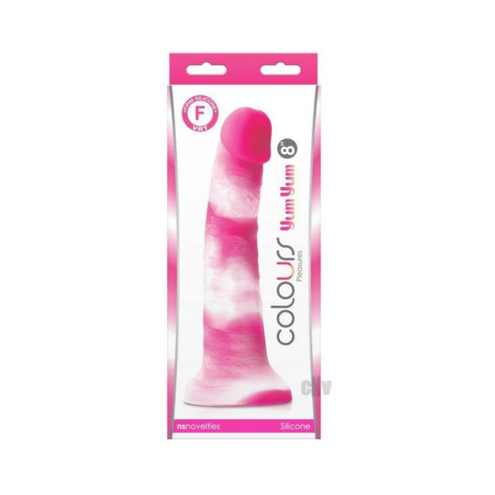 Colours Pleasures Yum Yum 8'' Dildo - Pink