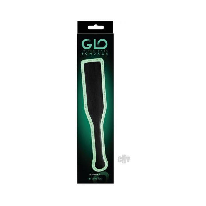 GLO Bondage Paddle Green