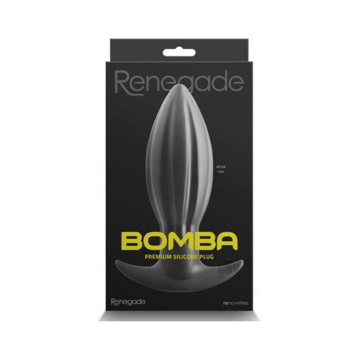 Renegade Bomba Anal Plug Black Small