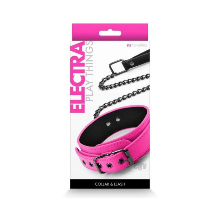 Electra Collar & Leash Pink