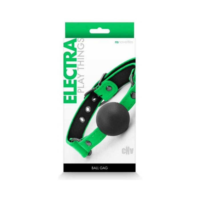 Electra Ball Gag Green
