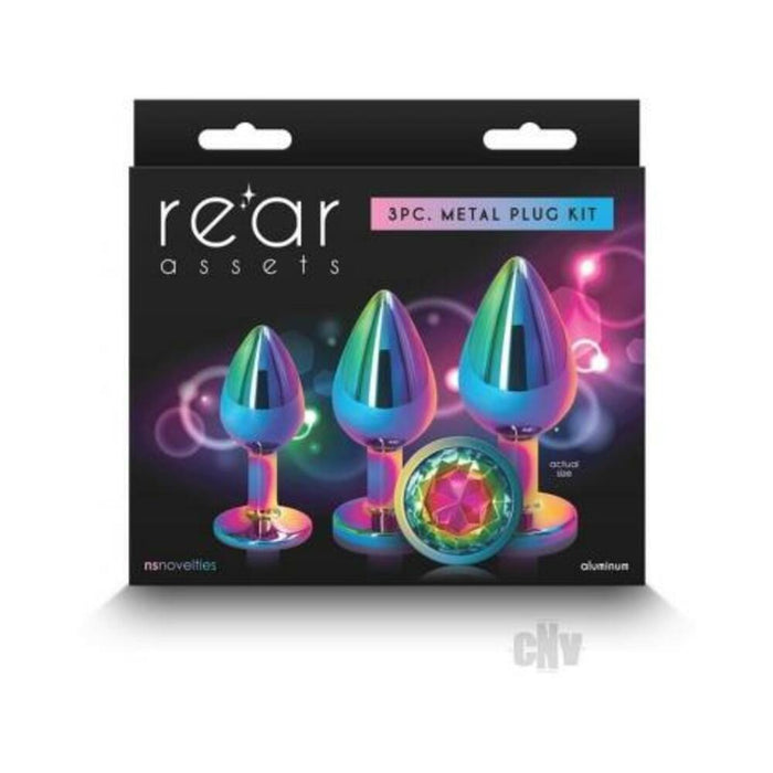 Rear Assets 3-piece Trainer Kit Multicolor Rainbow