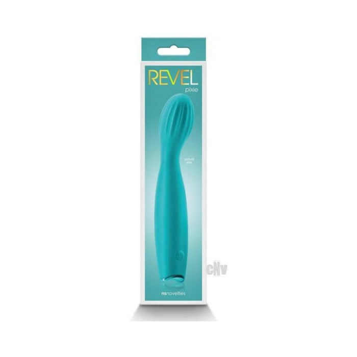 Revel Pixie G-spot Vibrator Teal