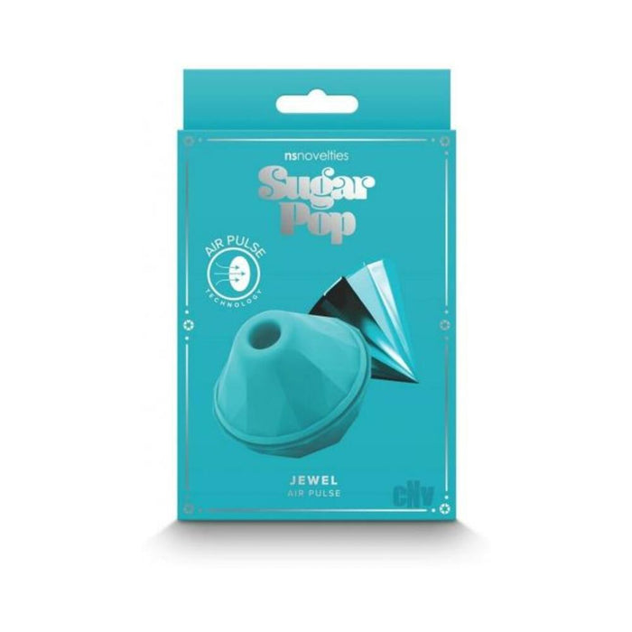 Sugar Pop Jewel Air Pulse Toy Teal