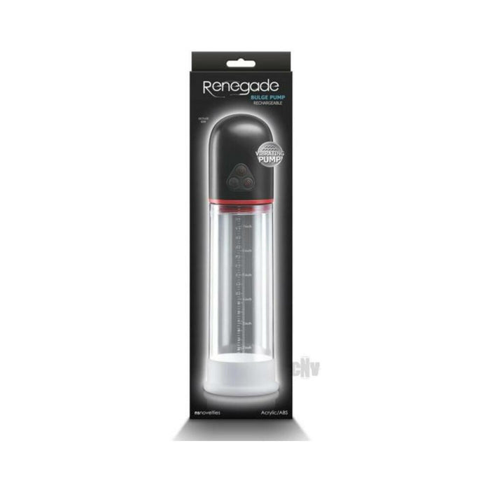 Renegade Bulge Vibrating Pump Black