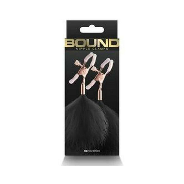 Bound Nipple Clamps F1 Black