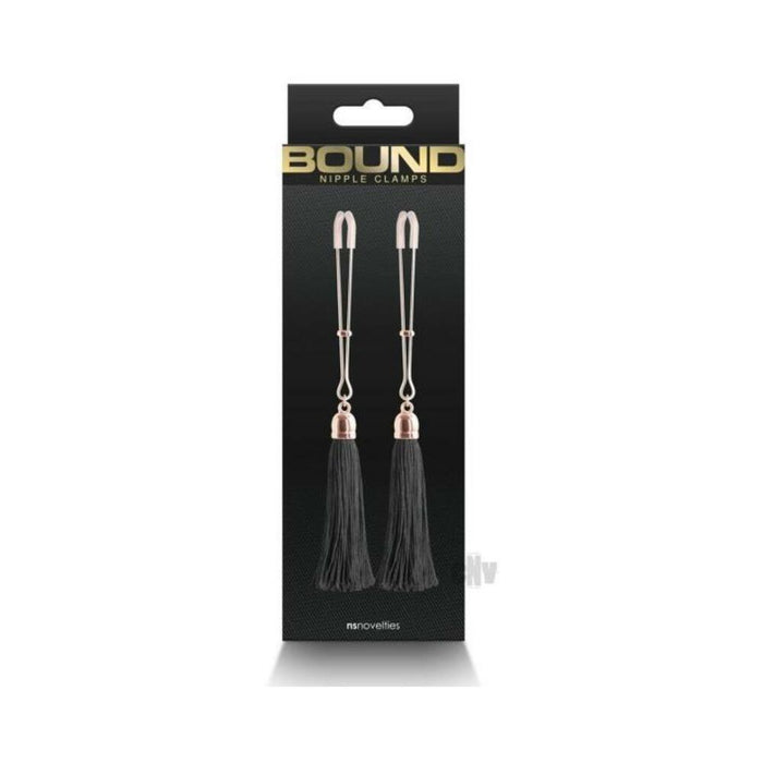Bound Nipple Clamps T1 Black