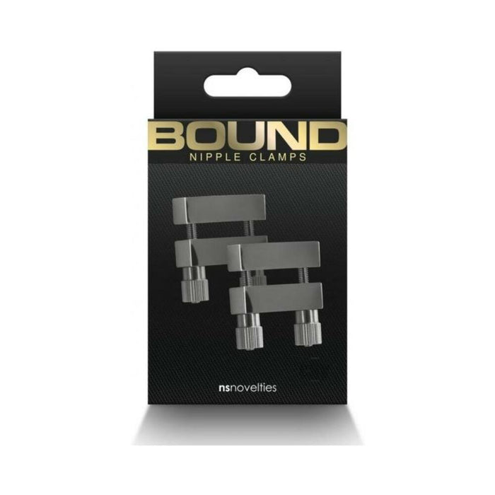 Bound Nipple Clamps V1 Gunmetal