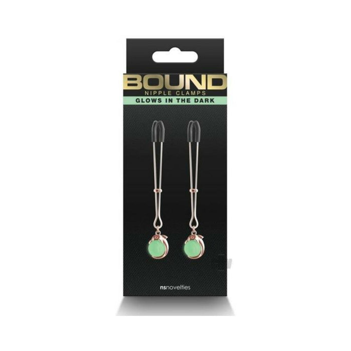 Bound Nipple Clamps G1 Rose Gold