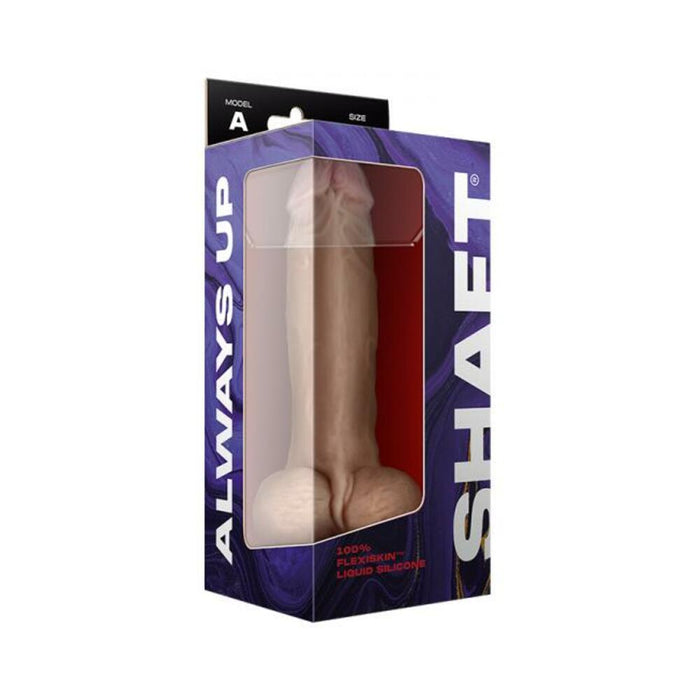 Shaft Model A Liquid Silicone Dong With Balls 9.5 In. Pine