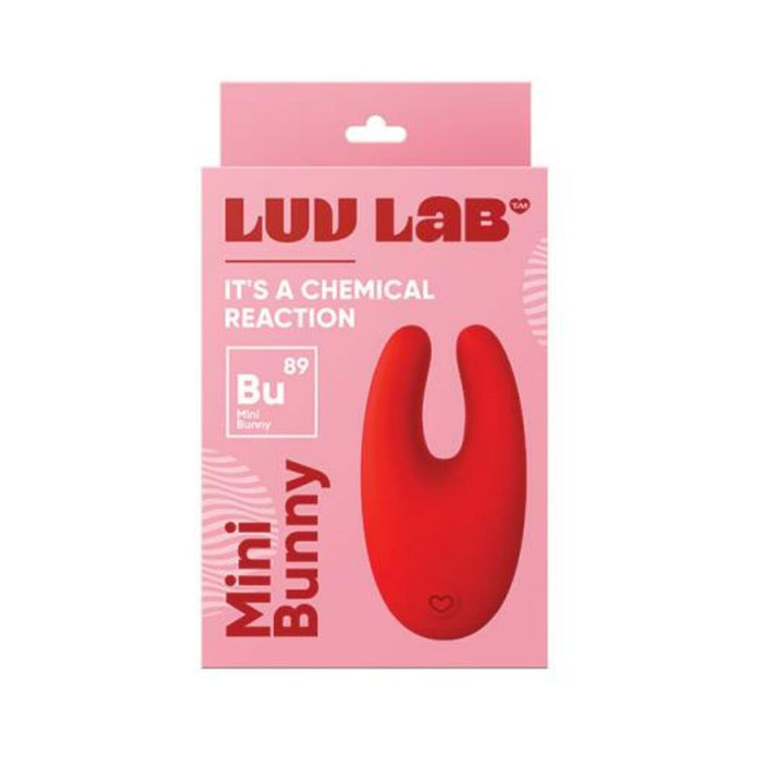 Luv Lab Bu89 Mini Bunny Silicone Red