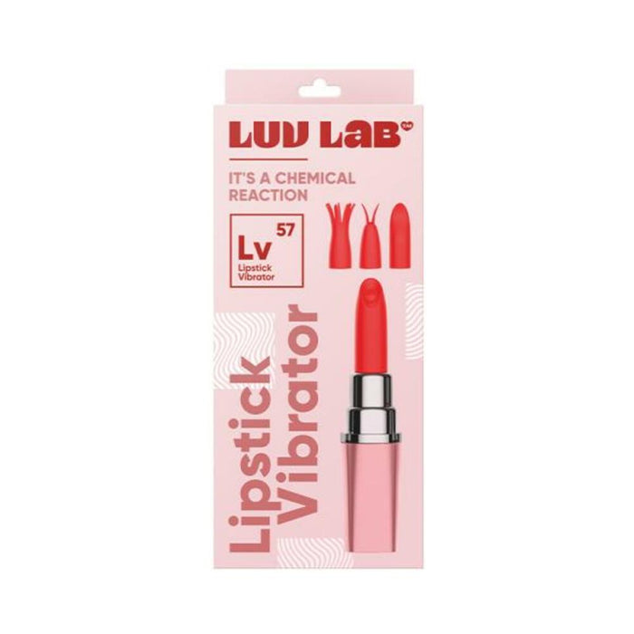Luv Lab Lv57 Lipstick With 3 Silicone Heads Light Pink