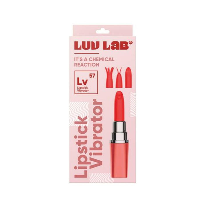 Luv Lab Lv57 Lipstick With 3 Silicone Heads Coral