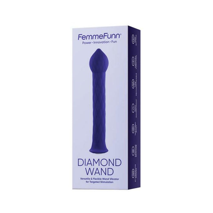 FemmeFunn Diamond Wand Dark Purple