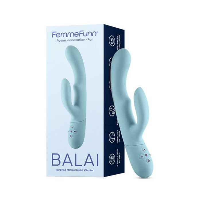 Femmefunn Balai Dual Stimulator Light Blue