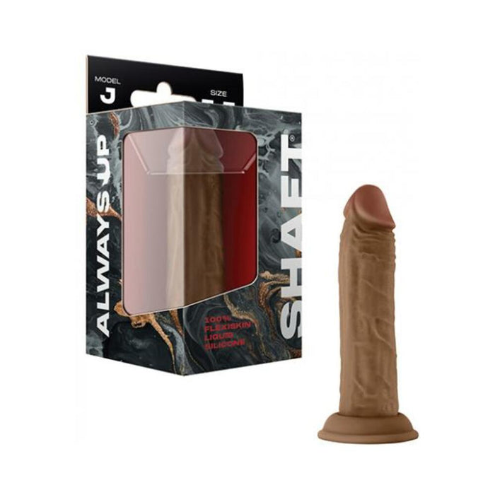 Shaft Model J Flexskin Liquid Silicone 5.5'' Dong - Oak