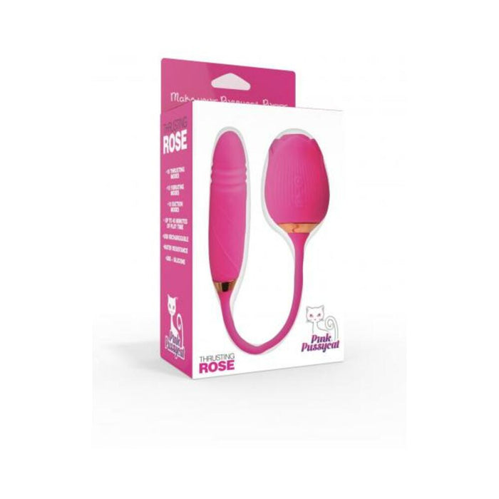 Pink Pussycat Thrusting Rose