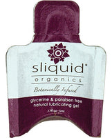 Sliquid organics natural lubricating gel - .17 oz pillow SexToysShop.com Sliquid organics natural lubricating gel - .17 oz pillow SexToysShop.com