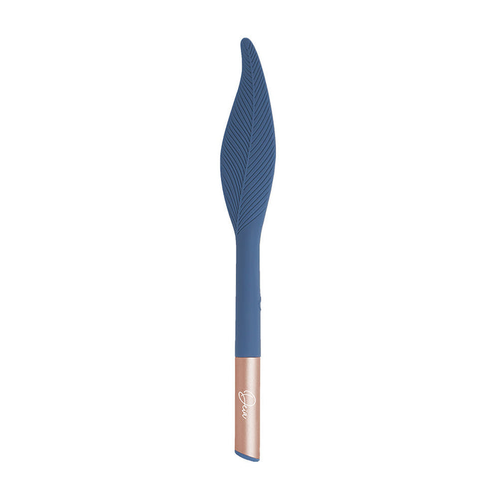 Deia The Feather Vibrating Tickler Silicone Blue