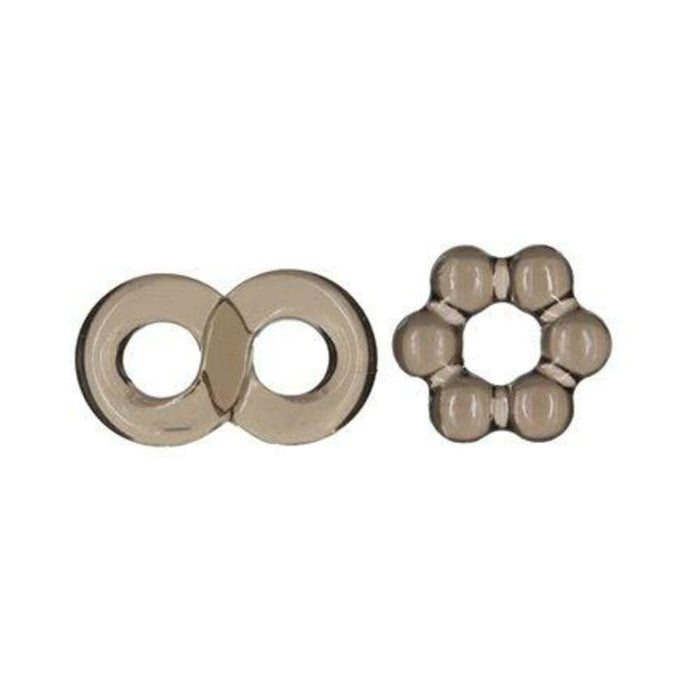 Got Big Dick Cockring 2-pack Smoke