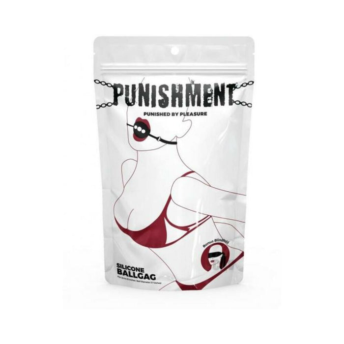 Punishment Silicone Ball Gag