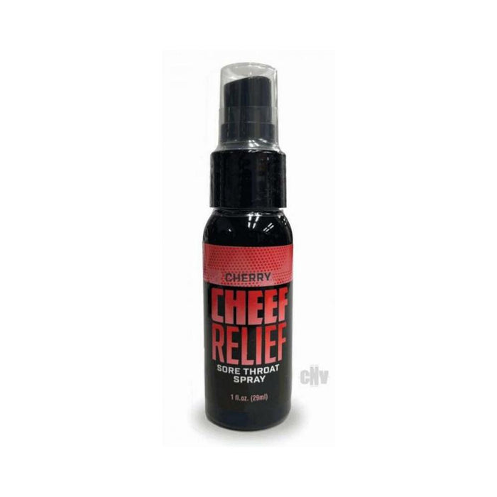 Cheef Relief Throat Spray Cherry 1 Oz.