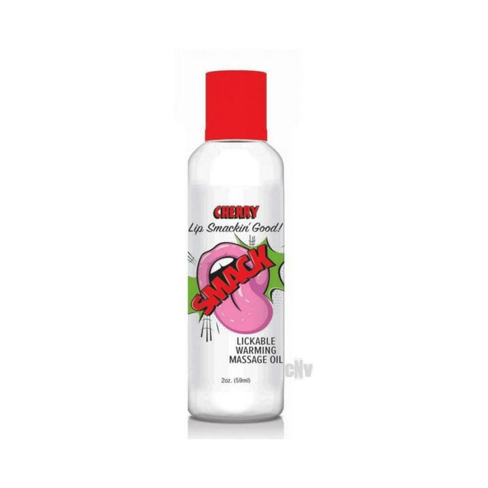 Smack Massage Oil Cherry 2oz