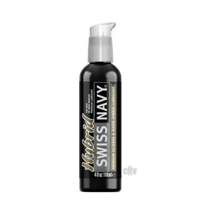 Swiss Navy Premium Hybrid Lubricant - 4 Oz Bottle