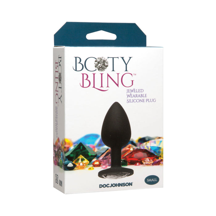 Booty Bling Jeweled Wearable Butt Plug Small