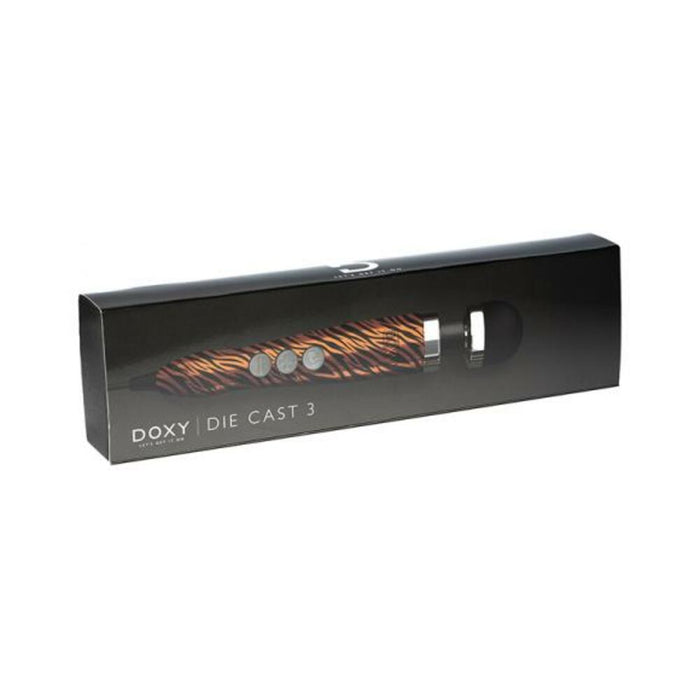 Doxy Die Cast 3 Compact Wand Vibrator Tiger