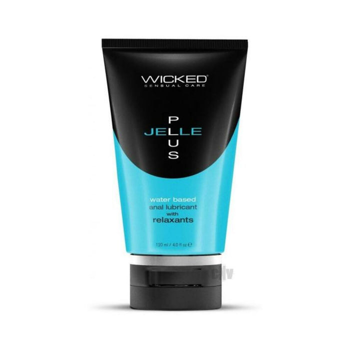 Wicked Jelle Plus Anal Lubricant With Relaxants 4oz