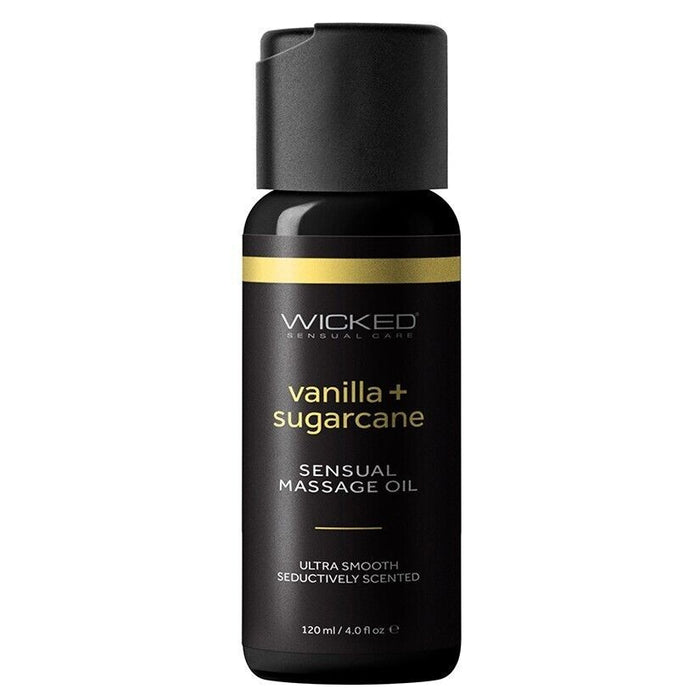 Wicked Vanilla and Sugarcane Massage Oil 4oz