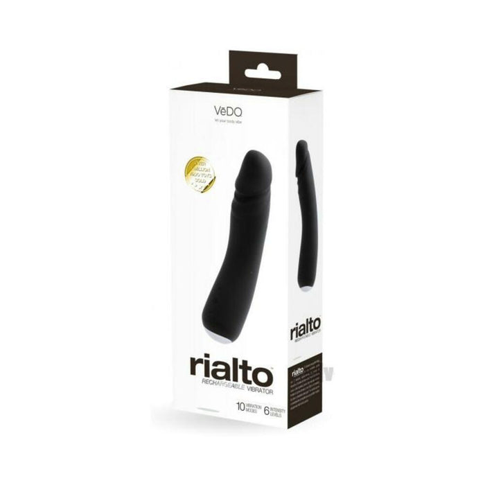 Vedo Rialto Rechargeable Vibe Black Pearl