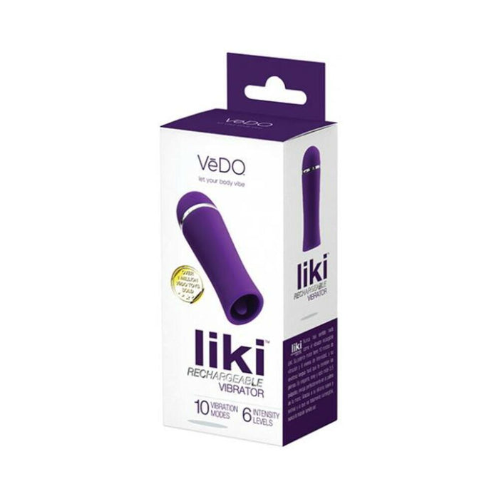 Vedo Liki Rechargeable Flicker Deep Purple