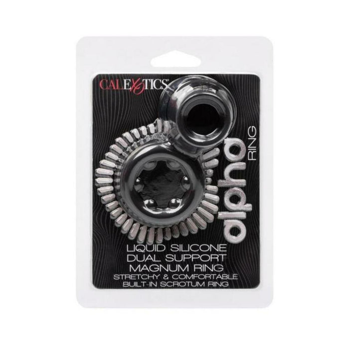 Alpha Liquid Silicone Dual Magnum Ring