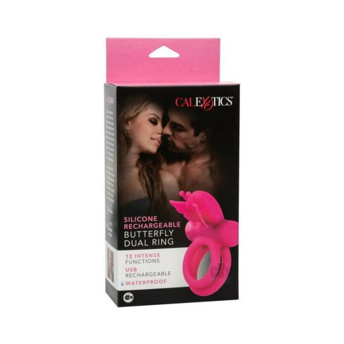 Silicone Recharge Dual Butterfly Ring