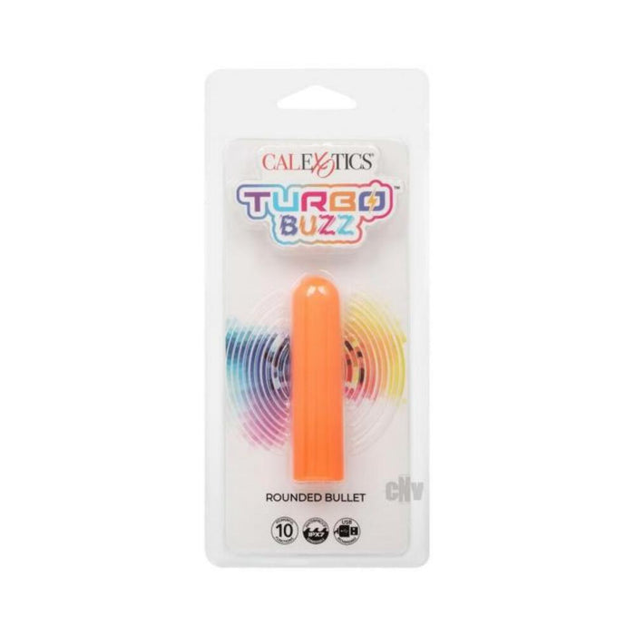 Turbo Buzz Rounded Bullet Stimulator - Orange