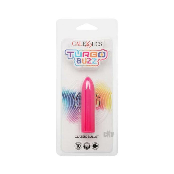 Turbo Buzz Classic Bullet Stimulator - Pink