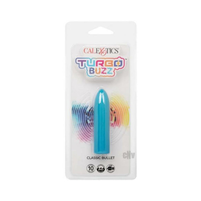Turbo Buzz Classic Bullet Stimulator - Blue