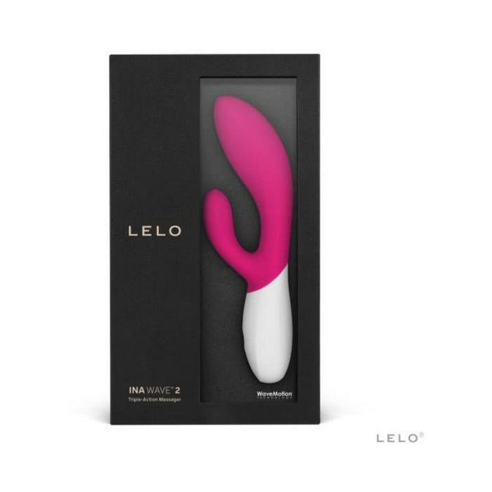 Lelo Ina Wave 2 Dual Stimulator Cerise