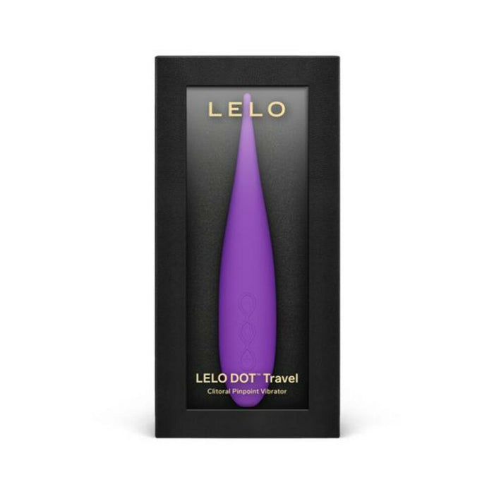 Lelo Dot Travel Clitoral Pinpoint Vibrator Purple