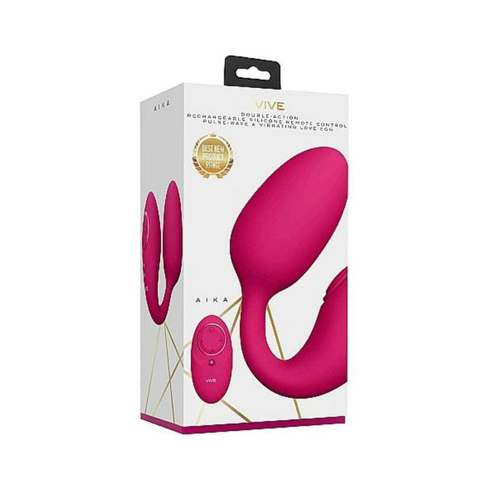 Vive Aika Pulse Wave Egg Pink