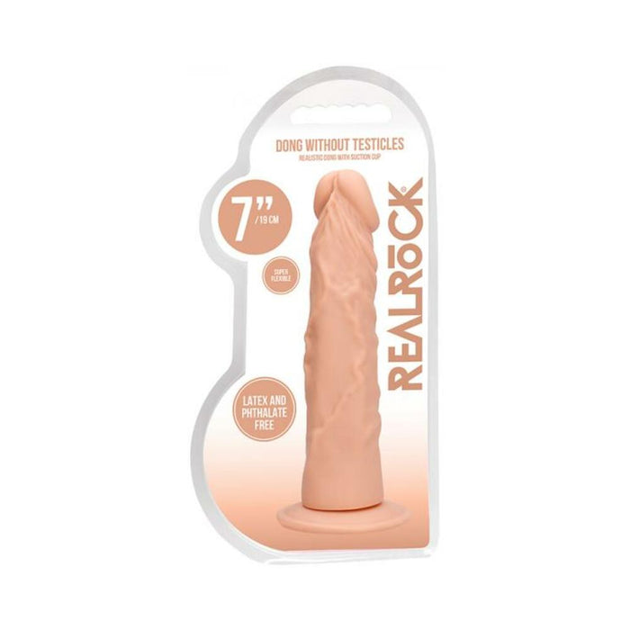 Real Rock Realistic Dildo - 7'' - 17 Cm - Vanilla