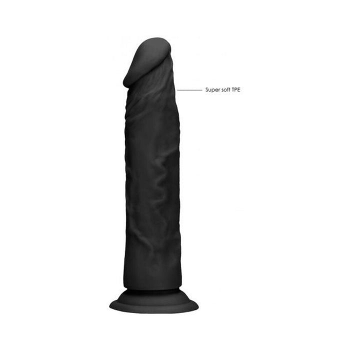 Realrock Skin 9 In. Dildo Black
