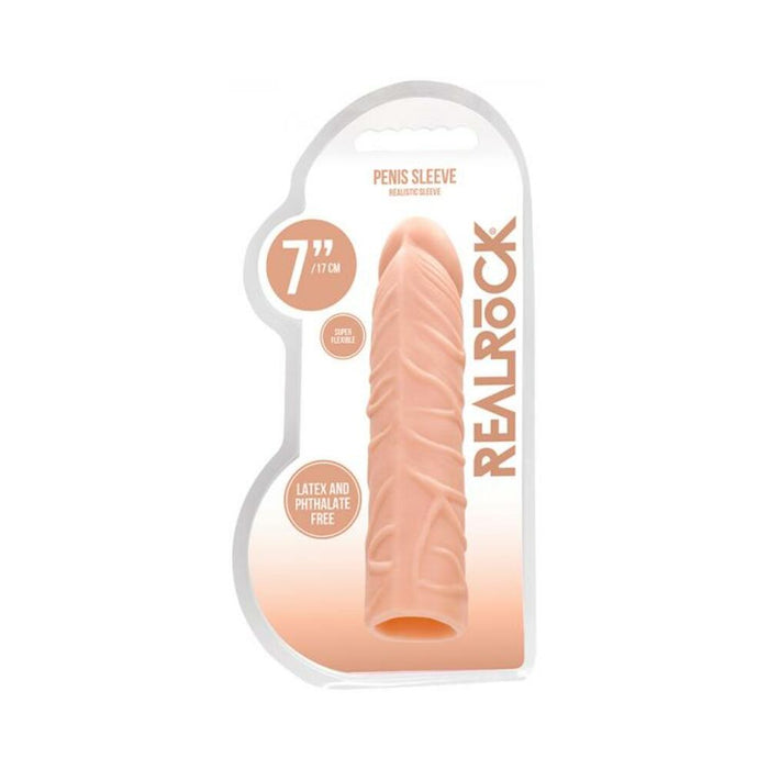 Real Rock Penis Extender - 7'' - 17.5 Cm - Vanilla