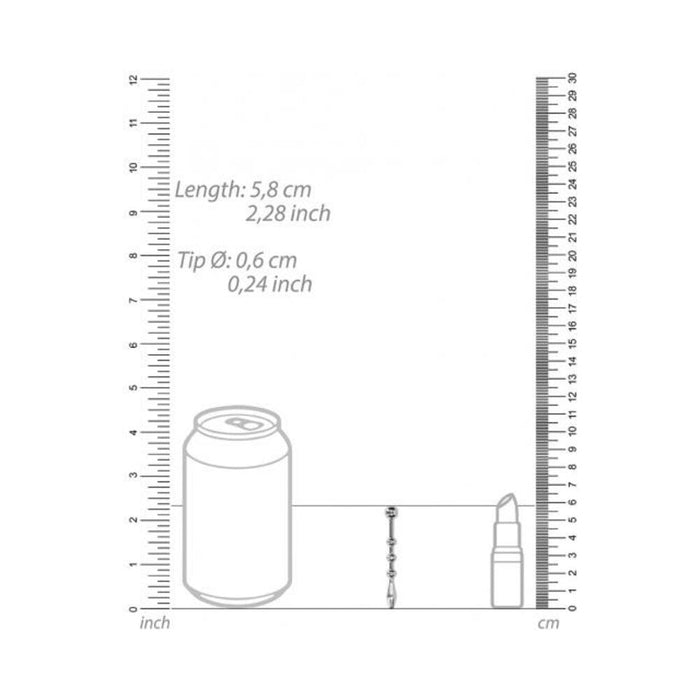 Ouch! Urethral Sounding - Metal Plug - 6 Mm