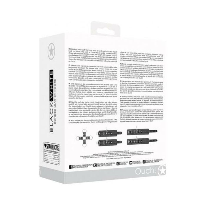 Ouch Bond Leather Hogtie W/hand Ankle