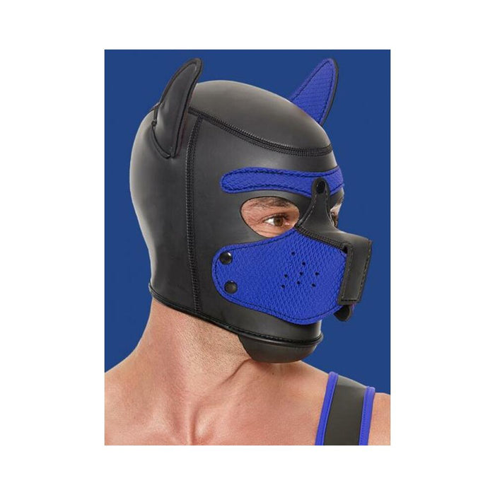 Ouch Neoprene Puppy Hood Blue
