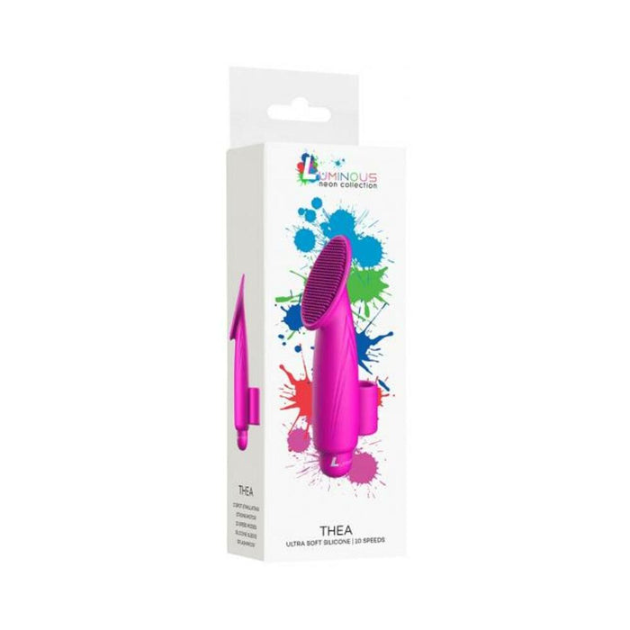 Luminous Thea Abs Bullet With Silicone Sleeve 10 Speeds Fuchsia